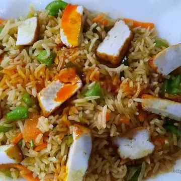 Cheese Pulao / Biryani / Fried Rice