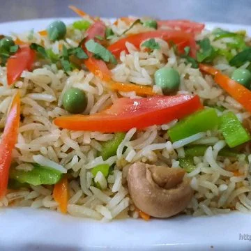 Vegetable Pulao / Biryani / Fried Rice